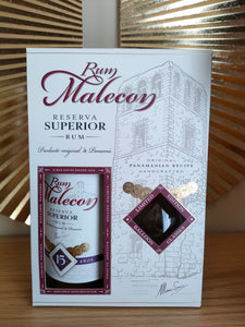 Malecon 15Y 40° + 2 verres - Ti-Rhum