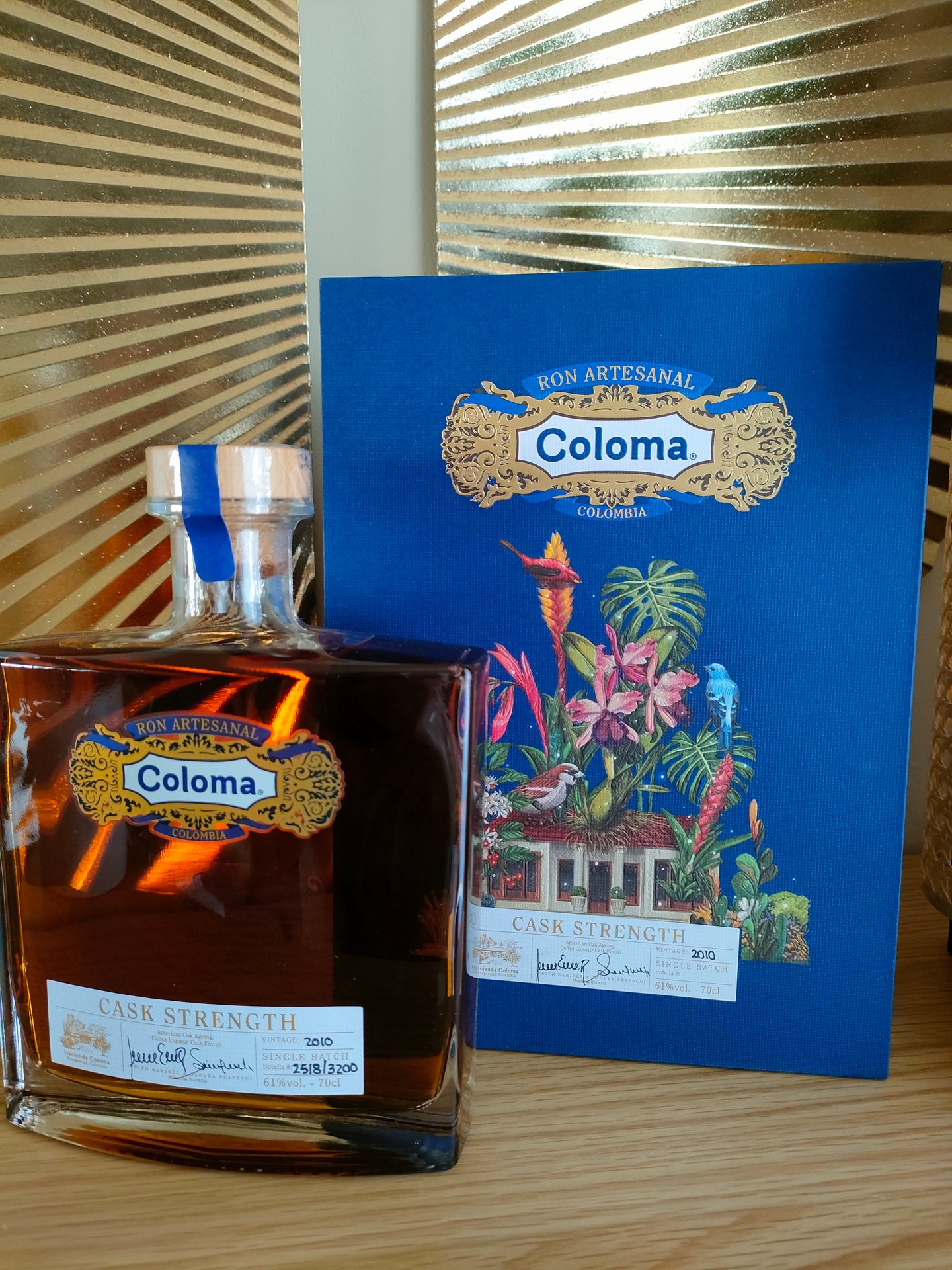 Coloma Ron cask strenght 2012 10Y 61° - Ti-Rhum
