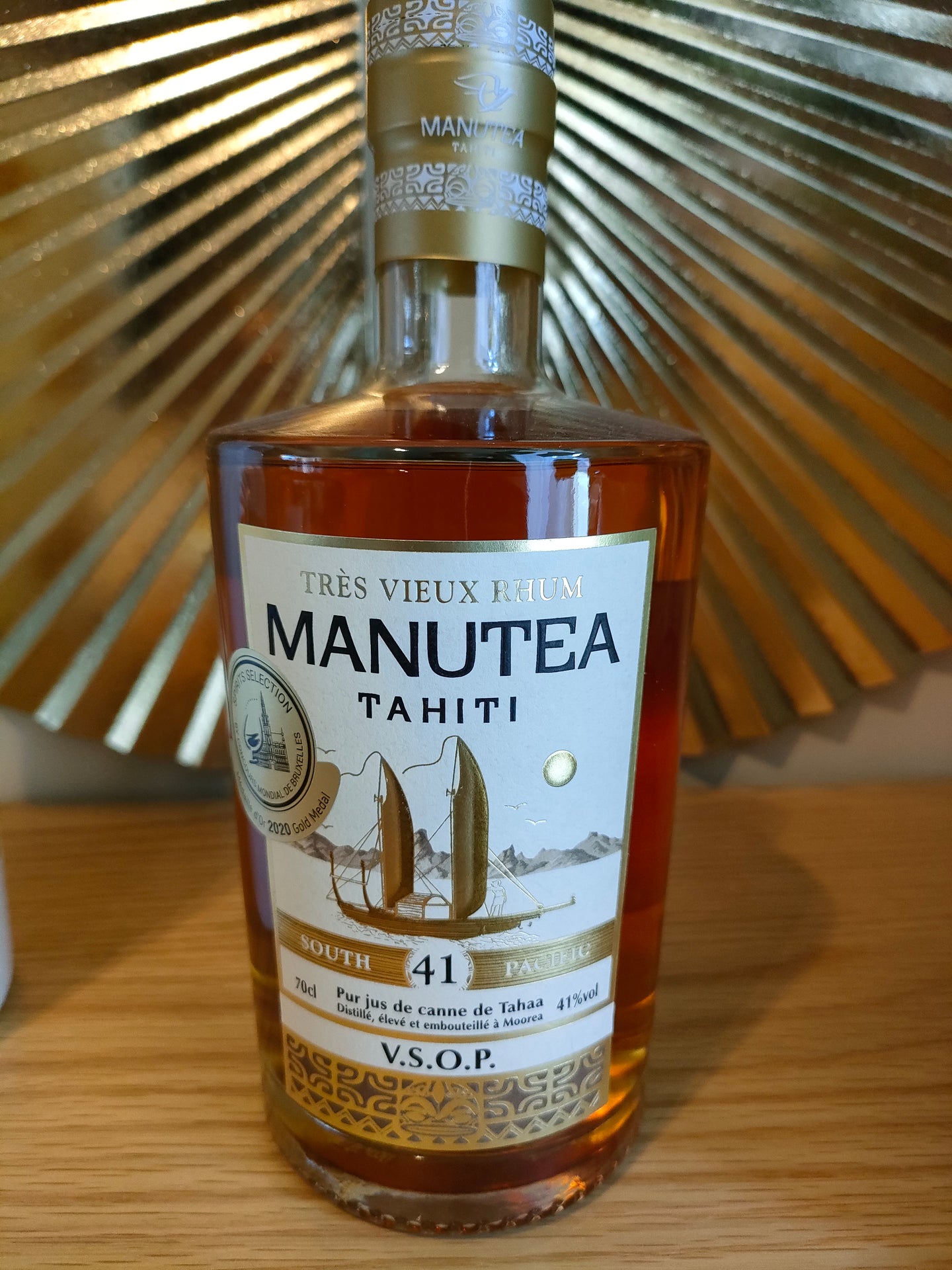 Tahiti Manuatea Vsop pur jus de canne - Ti-Rhum
