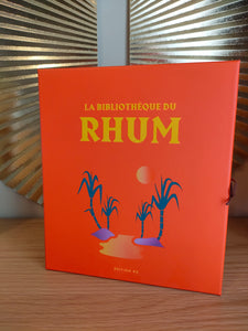 Calendrier de l'avent "La Bibliothèque du rhum " Edition N°2 de la maison Dugas - Ti-Rhum