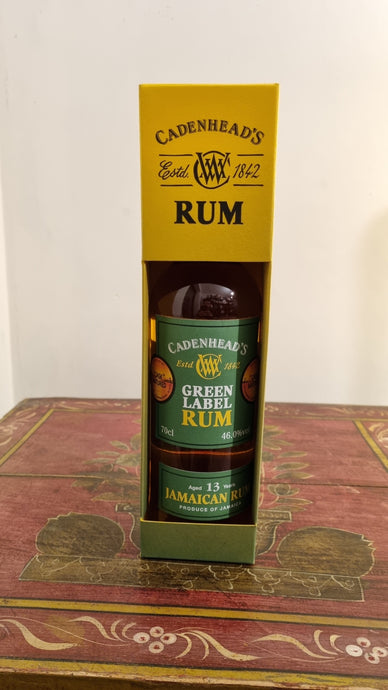 Cadenhead's Jamaica 13y Green label - Ti-Rhum