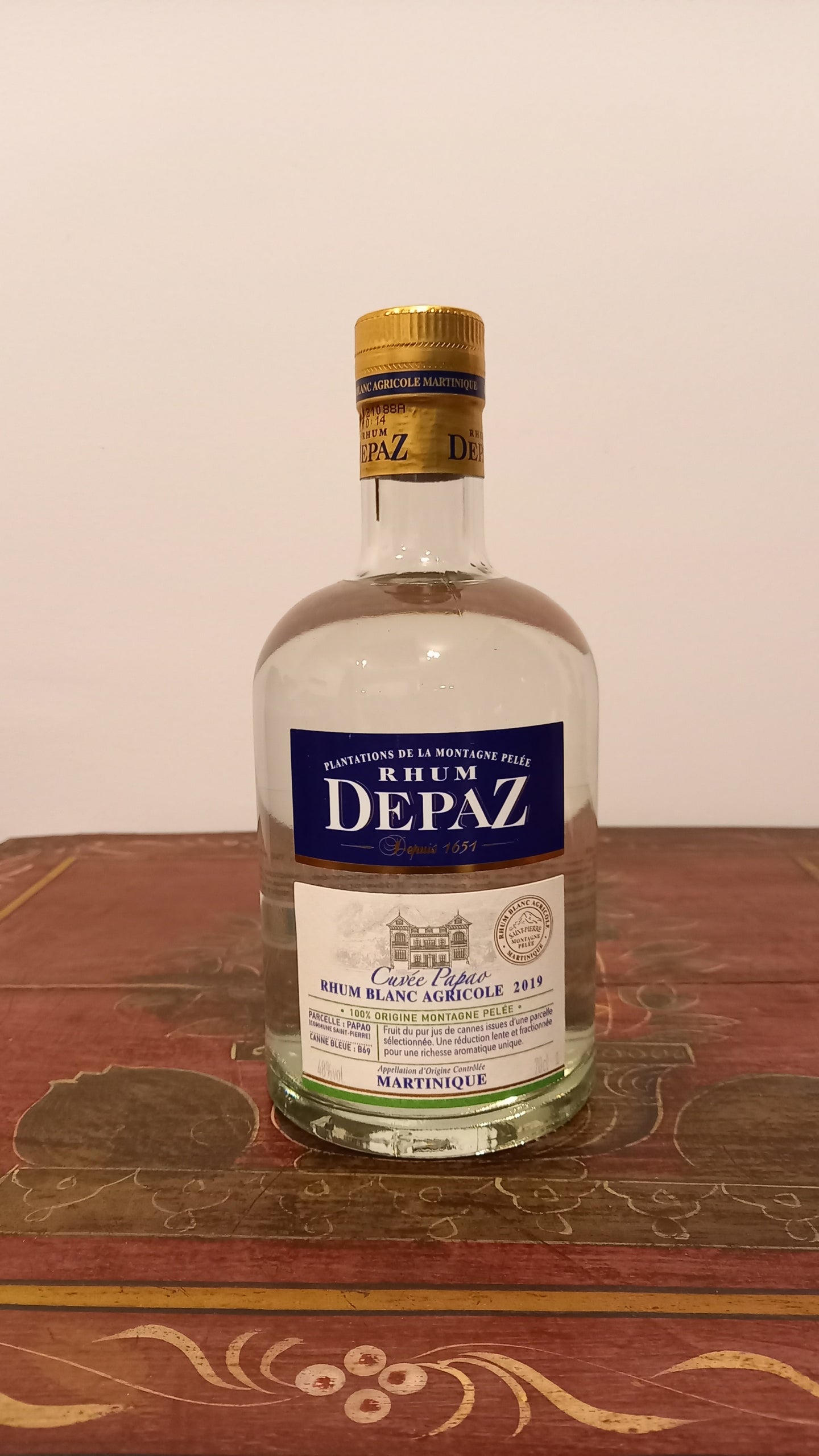 Depaz cuvée Papao 2019 - Ti-Rhum