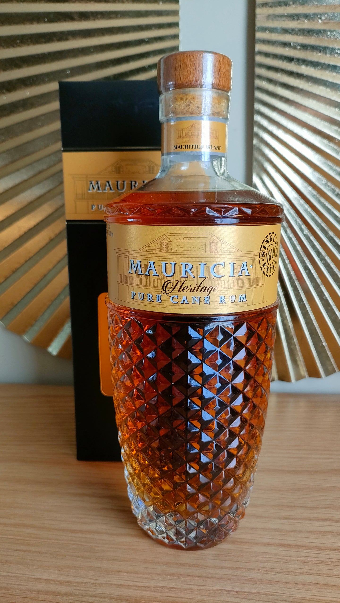 MAURICIA - RHUM AMBRÉ - HÉRITAGE - 70CL - 45° - Ti-Rhum