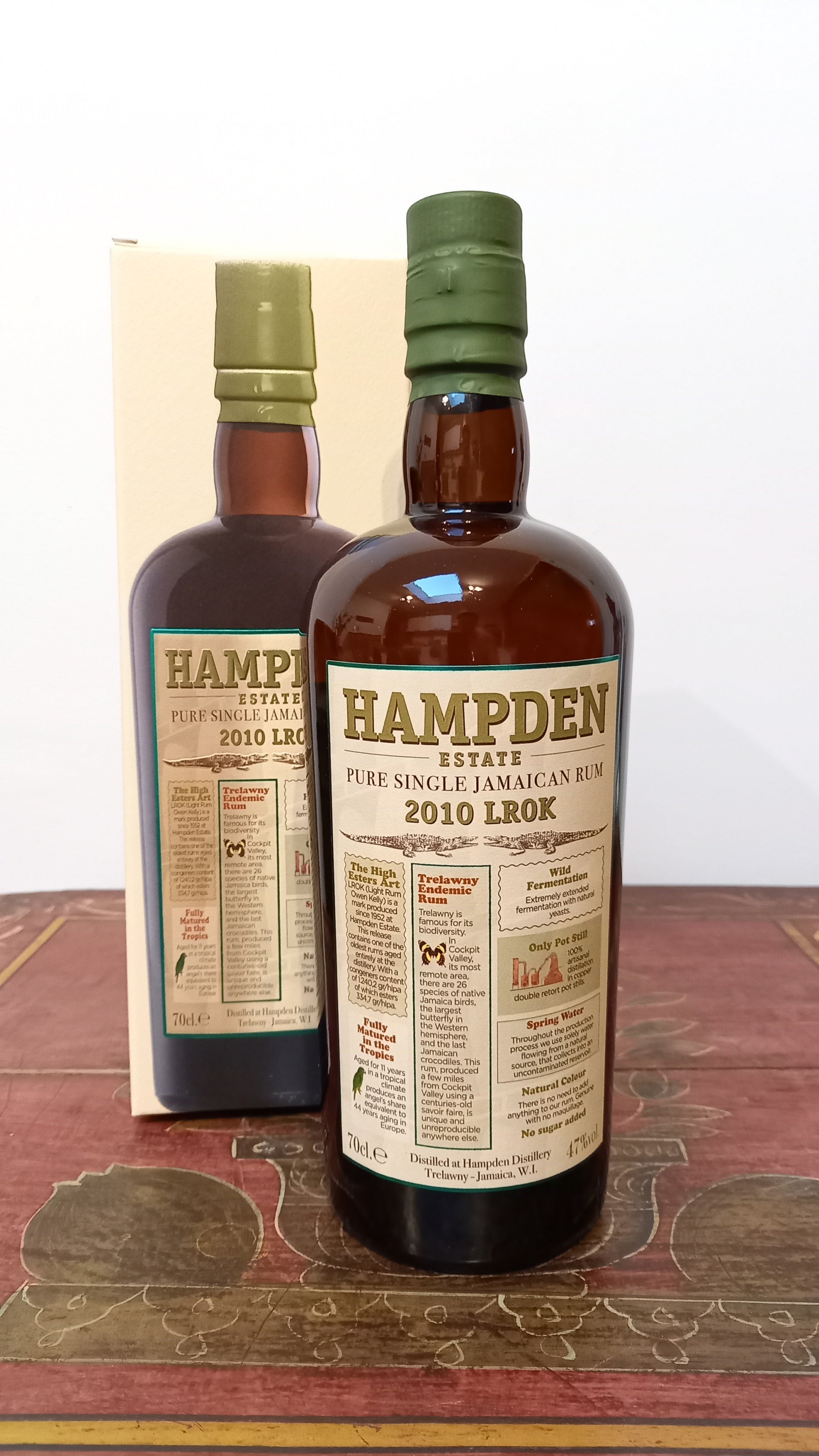 Rhum - Hampden - Jamaïque - LROK 2010 - 70cl - 47° - Rhum/Jamaïque